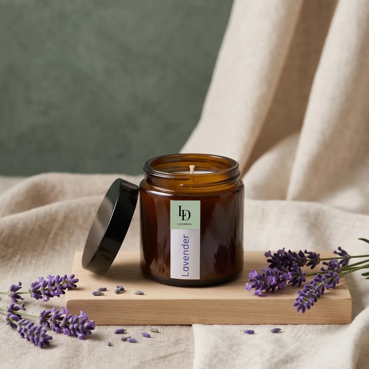 Lavender - sojová sviečka