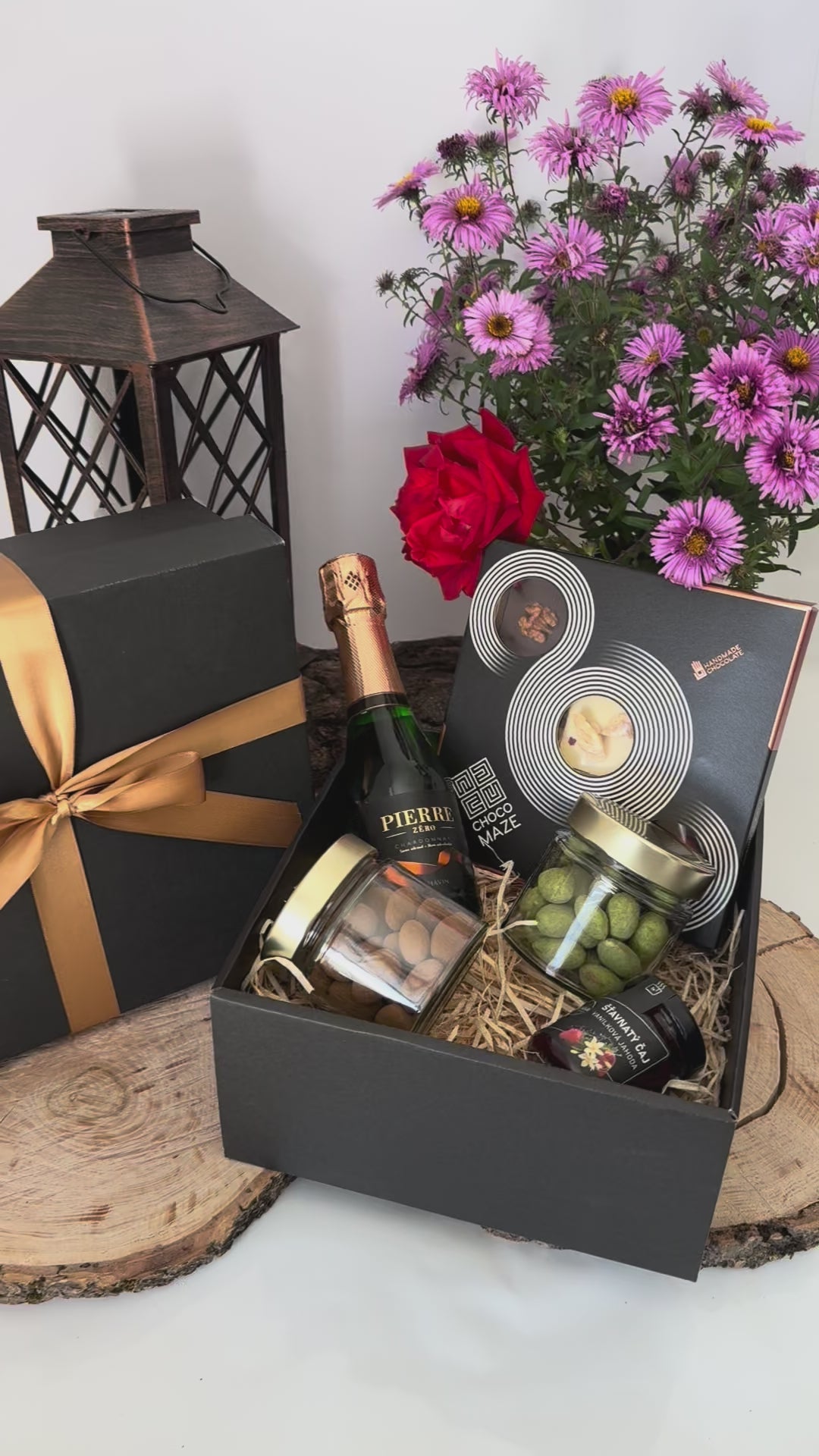 Darčekový box - Čokoláda a Oriešky