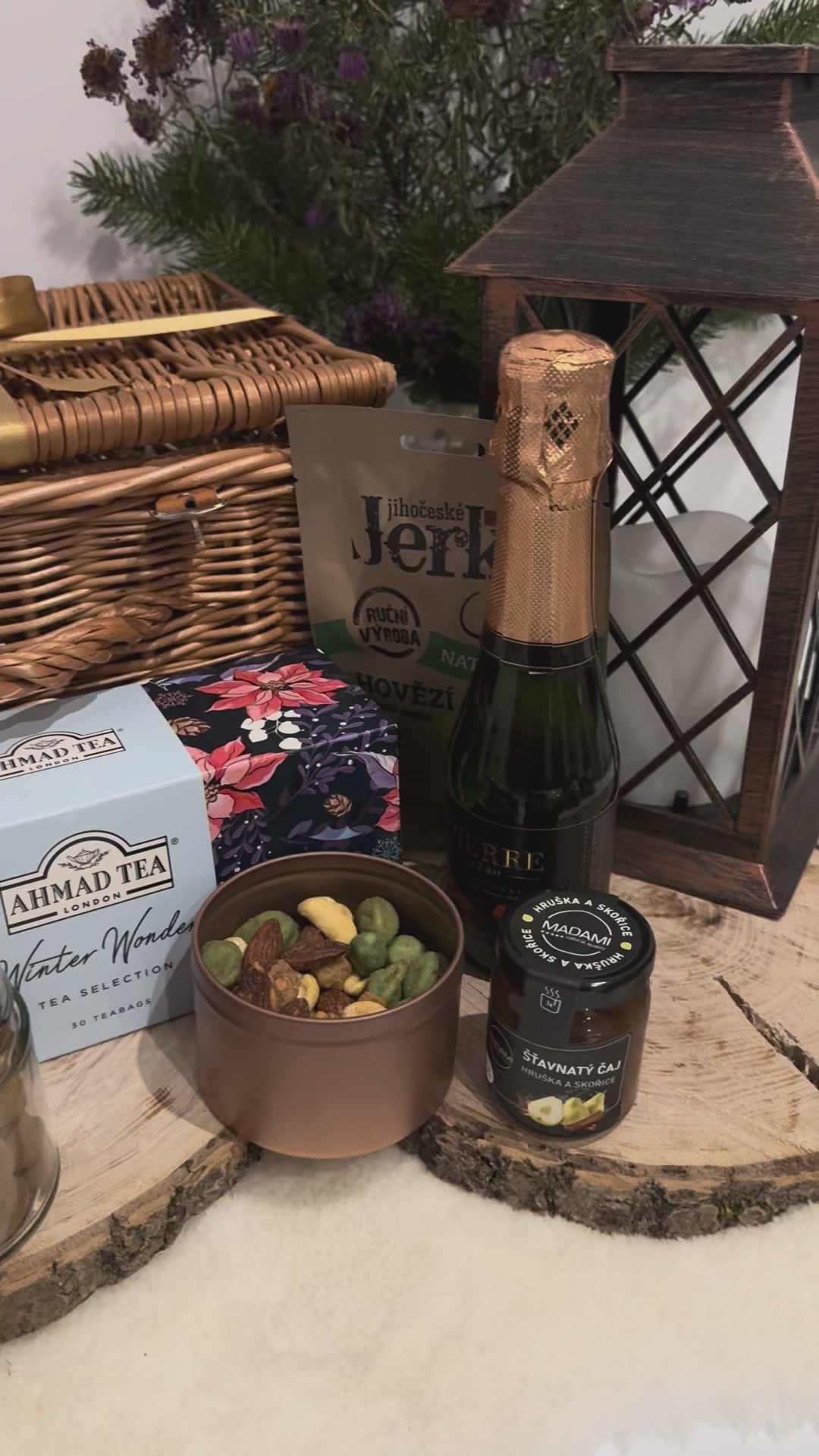 Darčekový kôš M - Zimný rituál