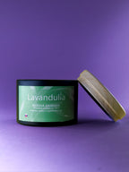 Rose Garden - natural candle made of 100% beeswax with rose