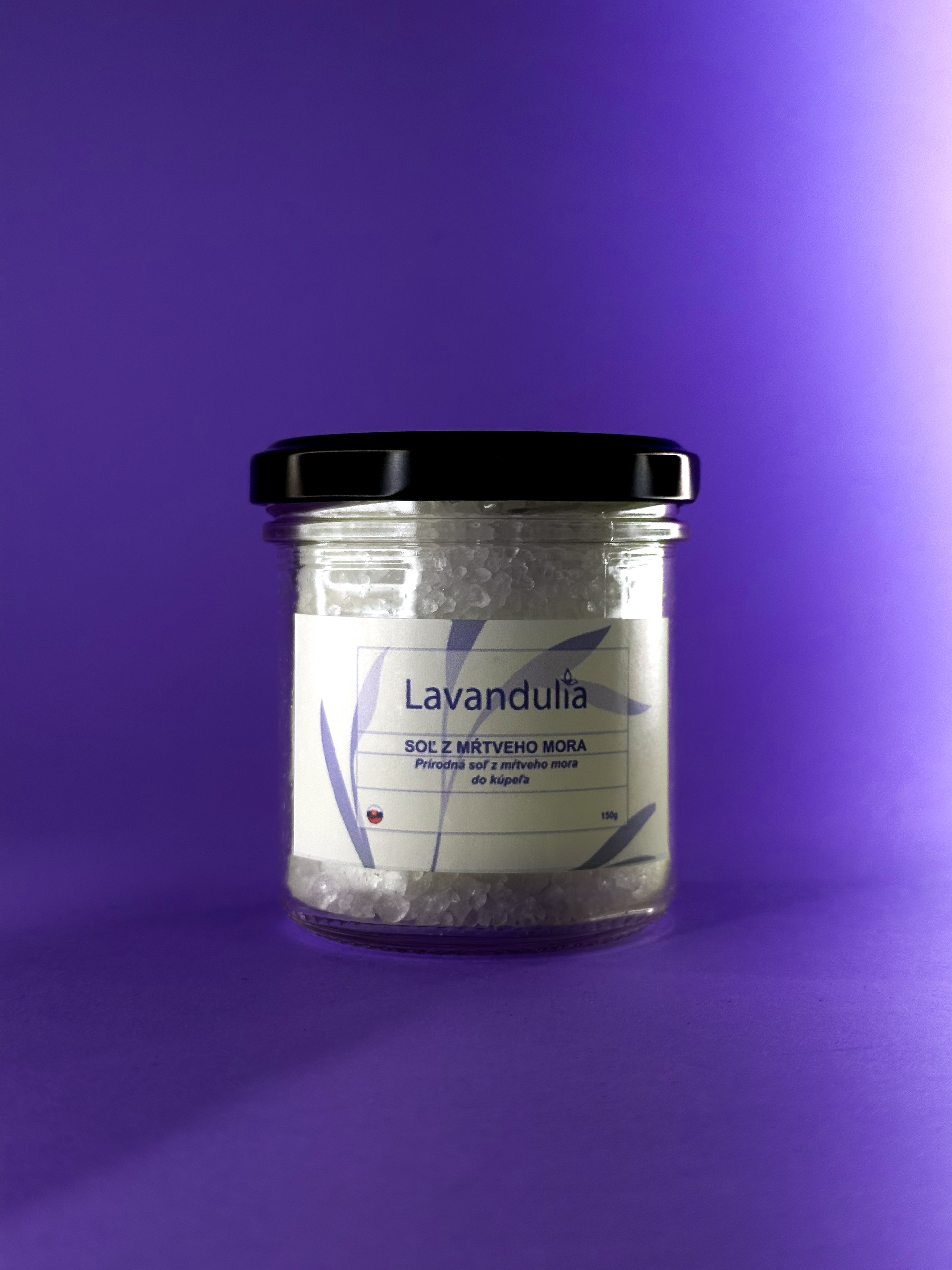 Prírodná soľ z Mŕtveho mora do kúpeľa